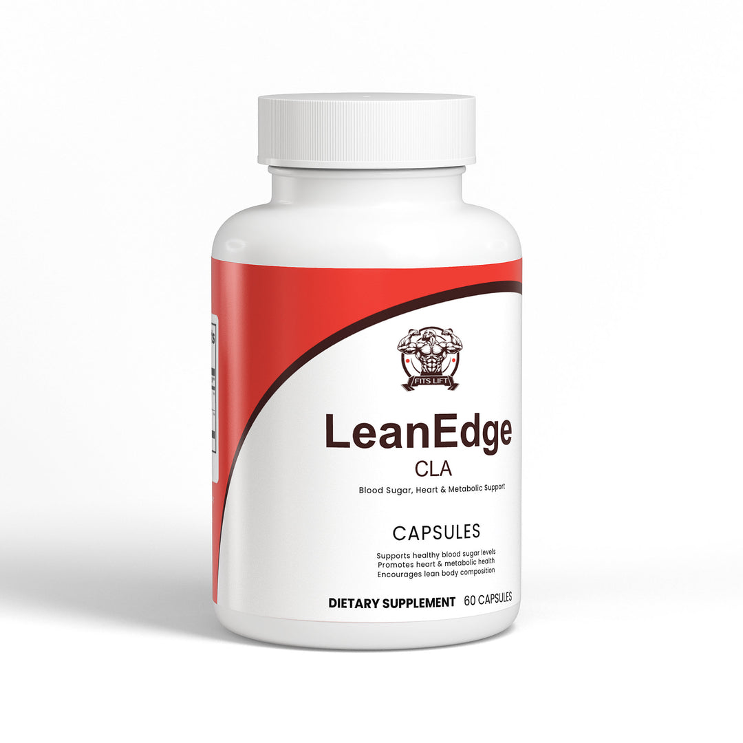 FitsLift LeanEdge CLA (Blood Sugar, Heart & Metabolic Support)