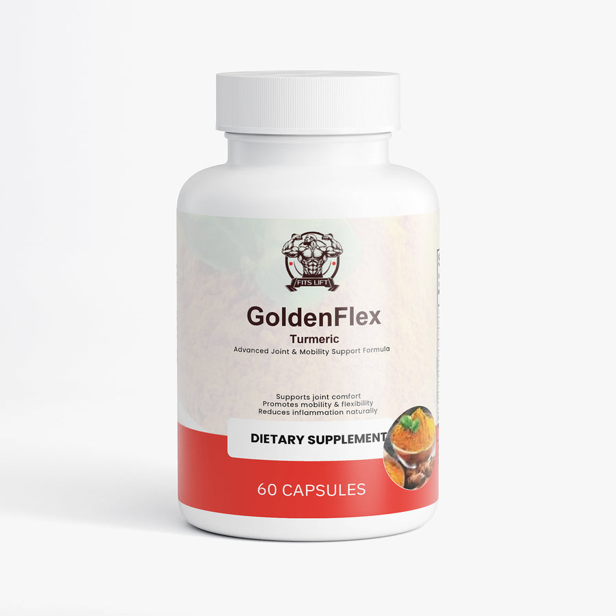 FitsLift GoldenFlex Turmeric (Advanced Joint & Mobility Support Formula)