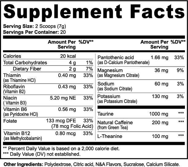 FitsLift ChargeUp Energy (Lychee Splash)